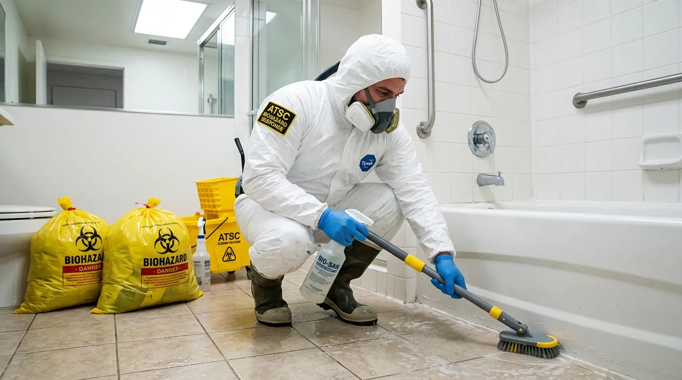 Decontamination equipment deployed for Blood Cleanup in Ojus